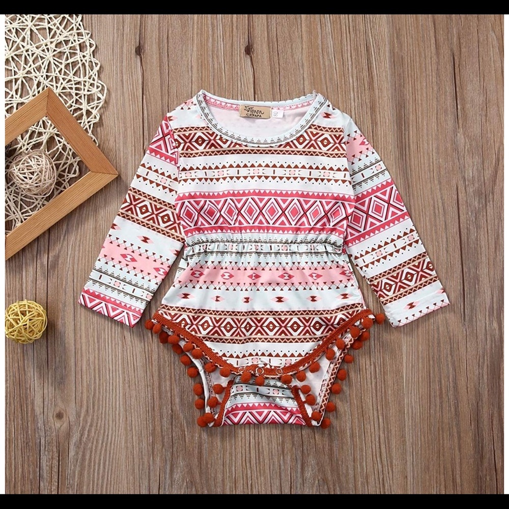 Long sleeve romper